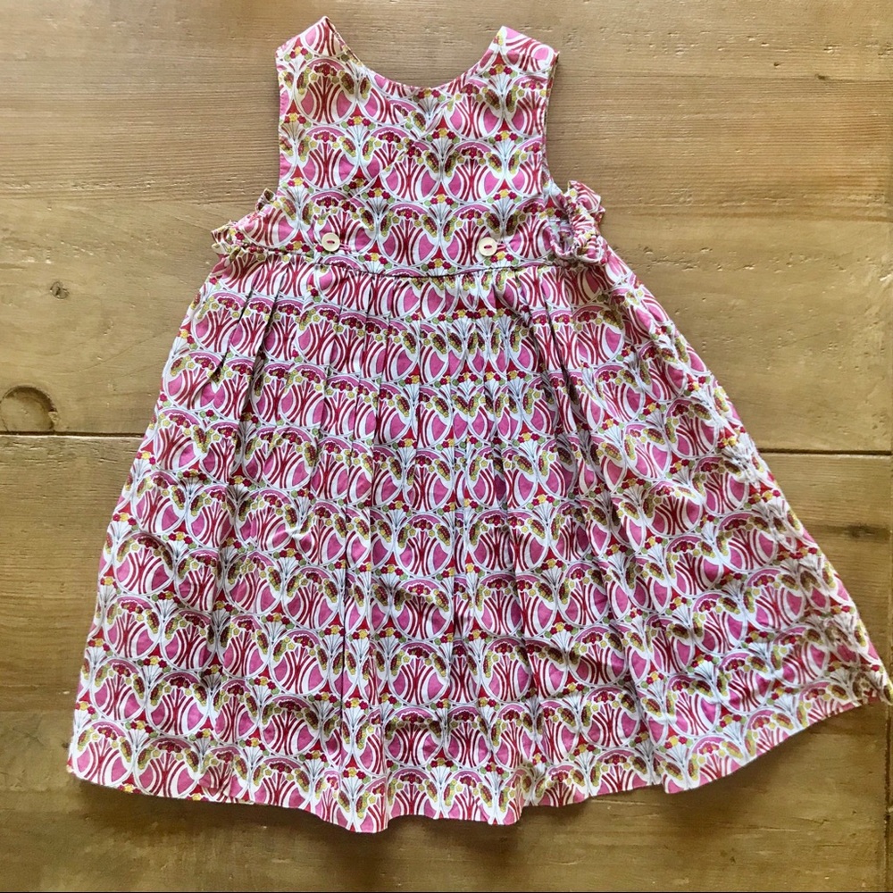Jacadi pattern dress formal 12months